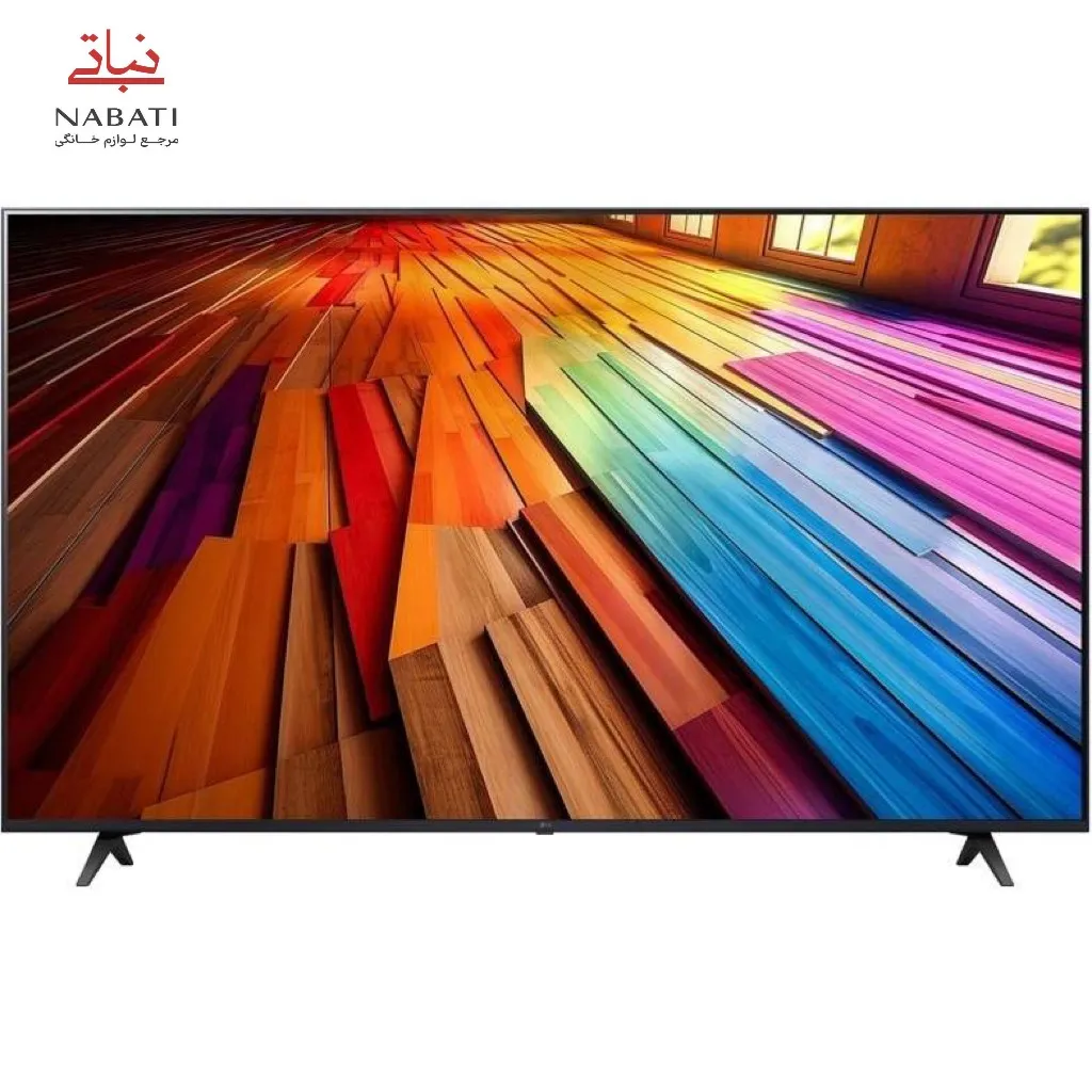 تلویزیون ال جی UT8000 سایز ۶۵ اینچ LED کیفیت تصویر Ultra HD 4K left — تصویر ۲