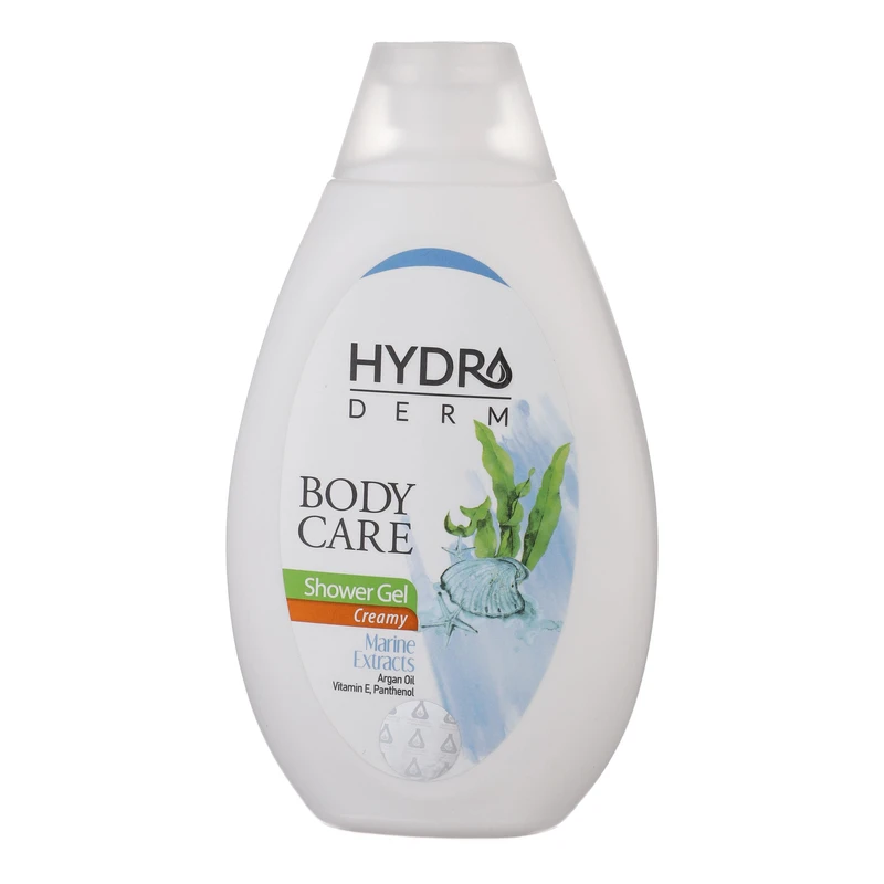 شامپو بدن کرمی با رایحه عصاره های دریایی هیدرودرم 500 میل — تصویر ۲