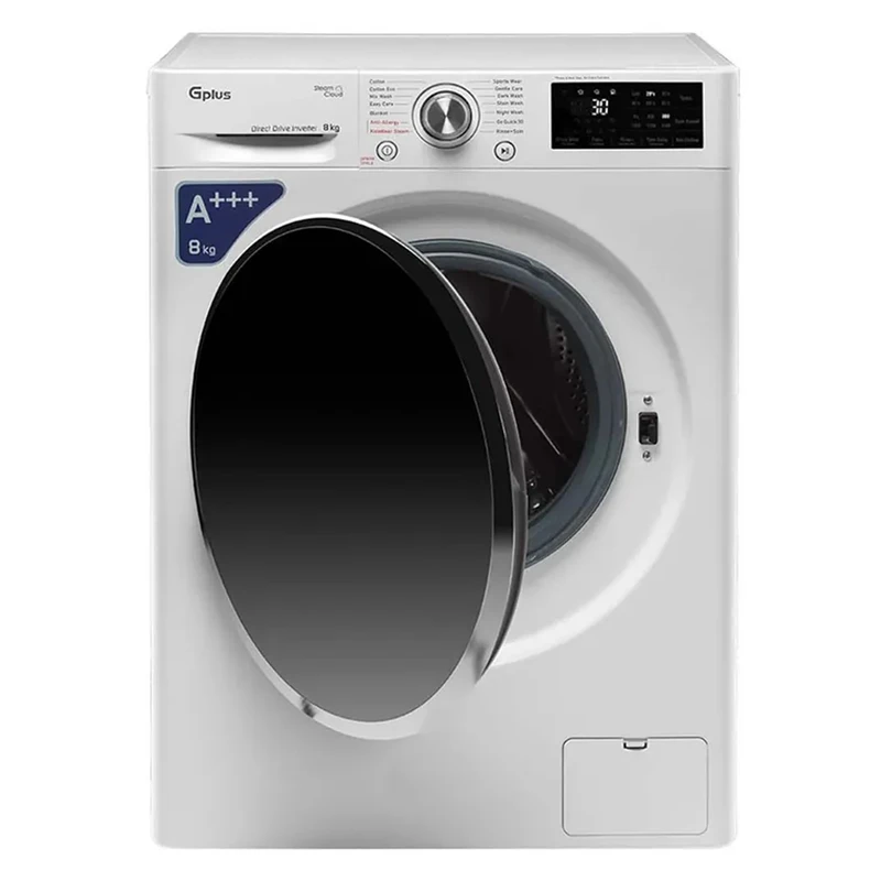 ماشین لباسشویی 8 کیلوگرم اتوماتیک جی پلاس مدل GWM-R88 — تصویر ۳