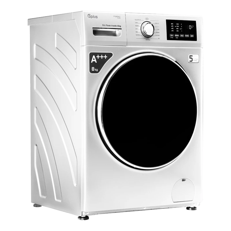 ماشین لباسشویی اتوماتیک جی پلاس مدل GWM-M822W ظرفیت 8 کیلوگرم — تصویر ۳
