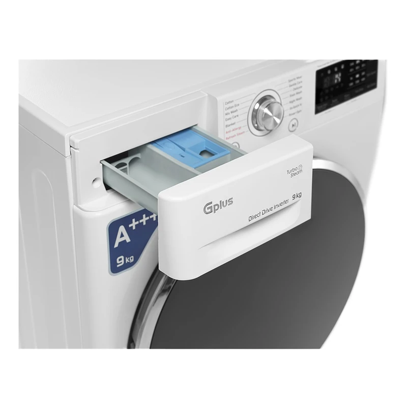 ماشین لباسشویی اتوماتیک جی پلاس مدل GWM-M990W ظرفیت 9 کیلوگرم — تصویر ۶