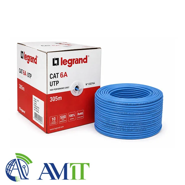 کابل شبکه لگراند Cat6A UTP تمام مس وارداتی