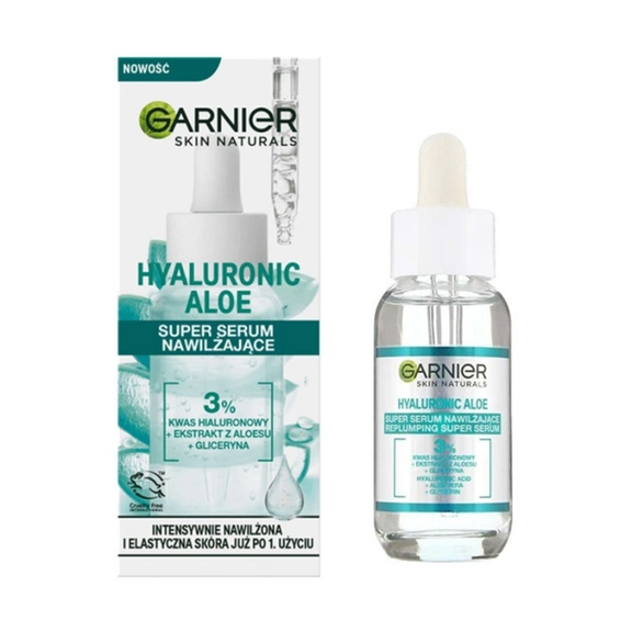 سرم آبرسان گارنیه Garnier مدل Hyaluronic Aloe — تصویر ۲