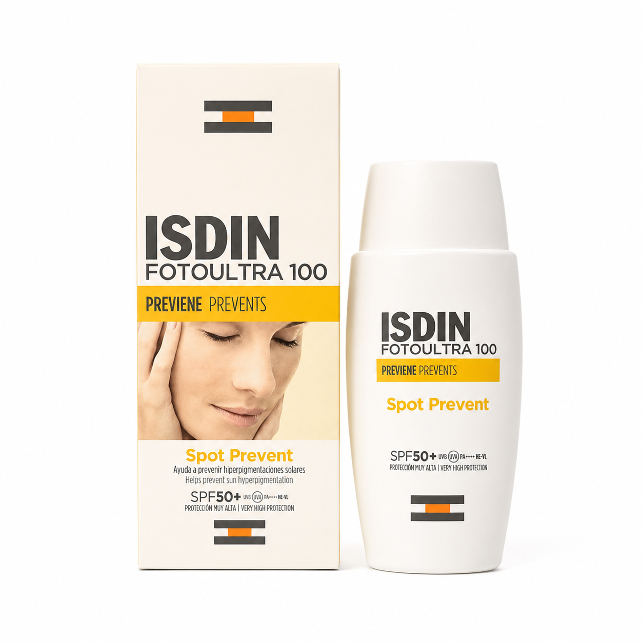 کرم ضد آفتاب فلوئید ضد لک ایزدین FotoUltra Spot SPF50 حجم 50 میلی لیتر — تصویر ۳