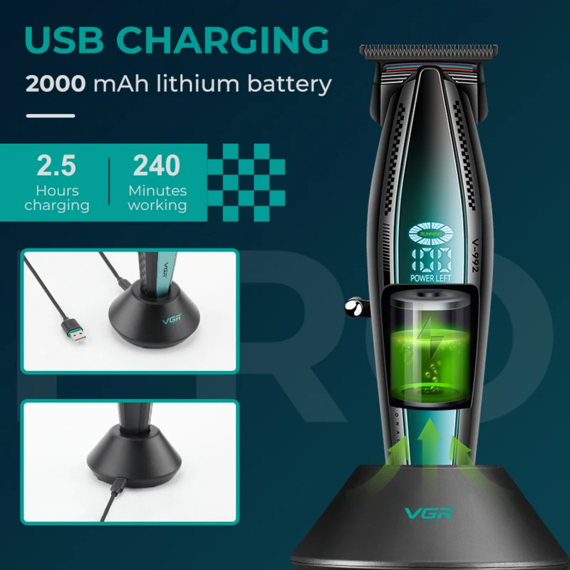 ماشین اصلاح وی جی آر مدل V-992 — تصویر ۳