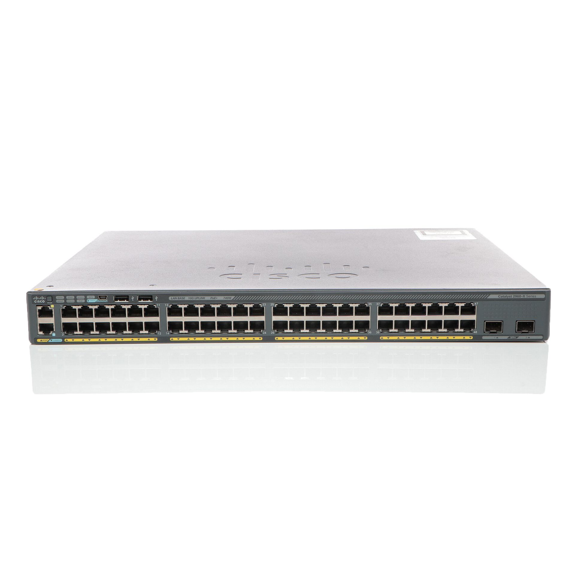 سوئیچ سیسکو WS-C2960X-48FPD-L ریفر — تصویر ۶
