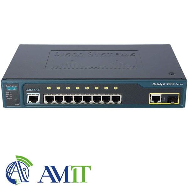 سوئیچ سیسکو WS-C2960CG-8TC-L ریفر — تصویر ۴