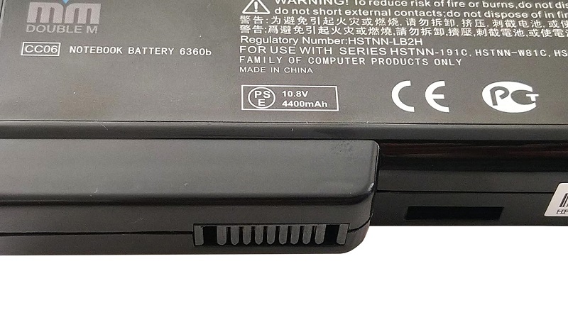 باتری لپ تاپ اچ پی Battery HP EliteBook 8460 6Cell — تصویر ۳
