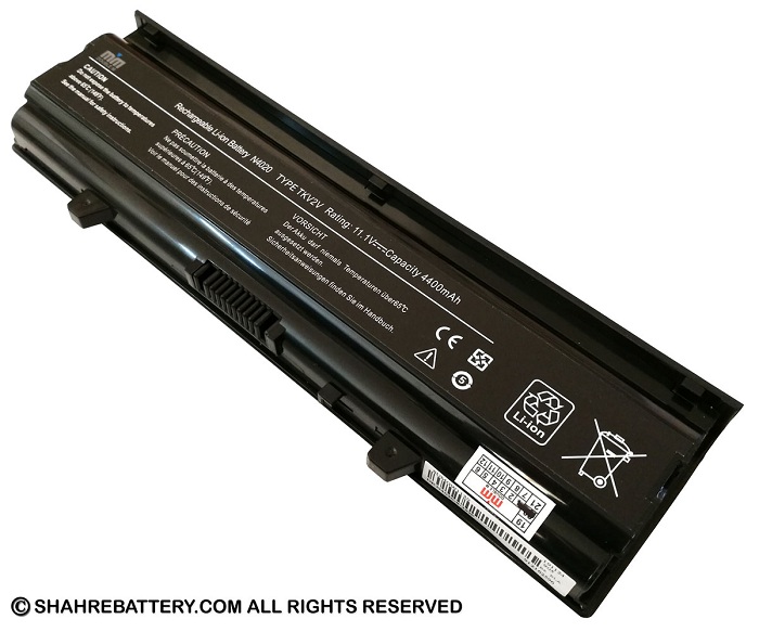 باتری لپ تاپ دل Battery Dell Inspiron N4030-6Cell مشکی-49 وات ساعت