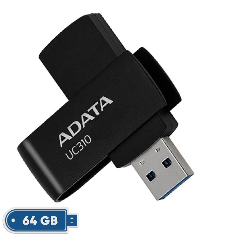 فلش مموری ای دیتا مدل UC310 ظرفیت 64 گیگابایت با رابط USB 3.2 — تصویر ۲