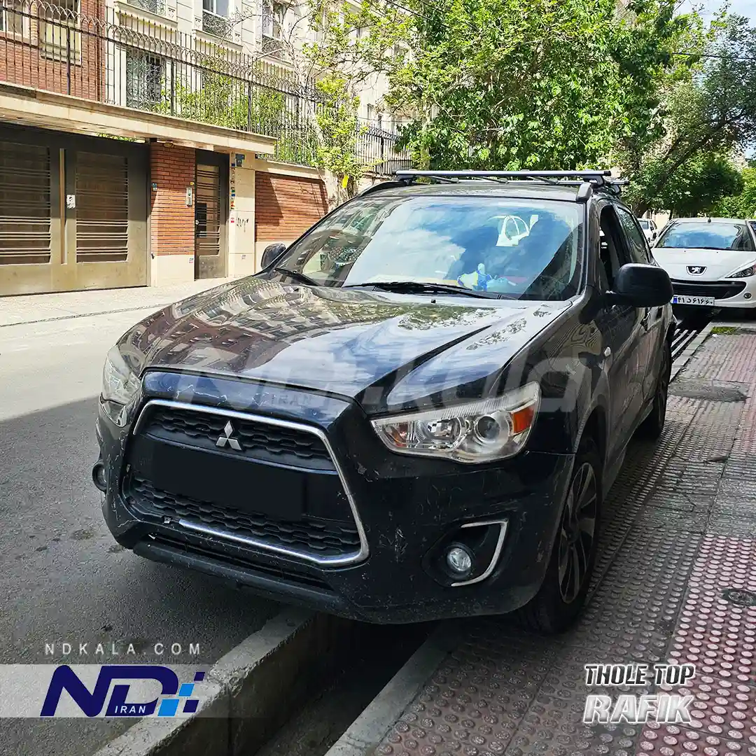 باربند‌ میتسوبیشی ASX مدل گیره ای برند رافیک طرح توله سوئد — تصویر ۲