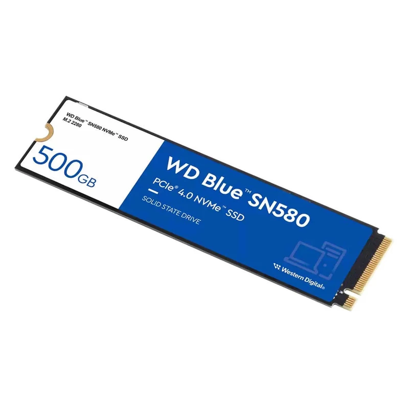 اس اس دی اینترنال PCIe Gen4 x4 وسترن دیجیتال مدل Blue SN580 ظرفیت 500 گیگابایت