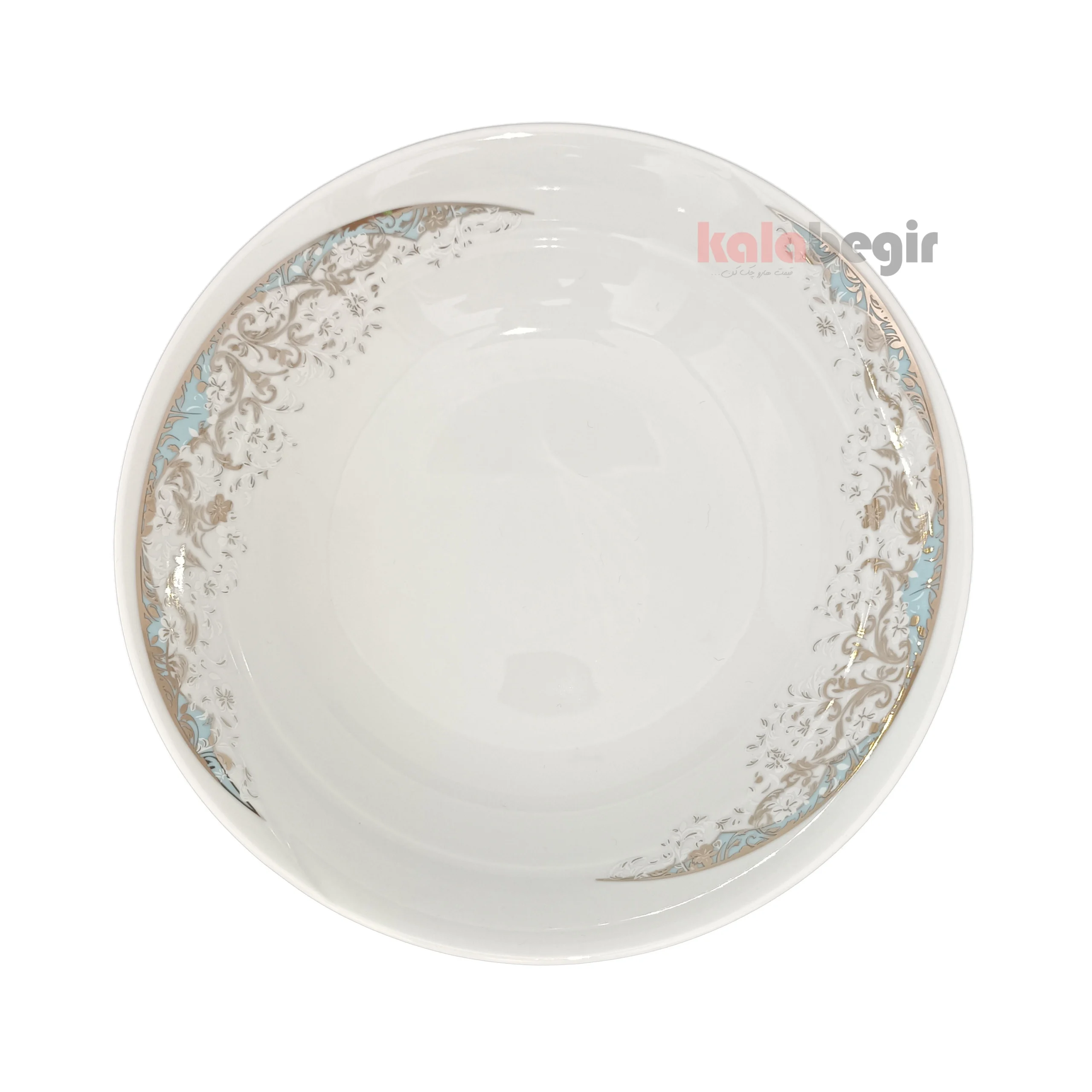 کاسه سالاد 23 چینی توس طرح داستر فیروزه ای — تصویر ۲