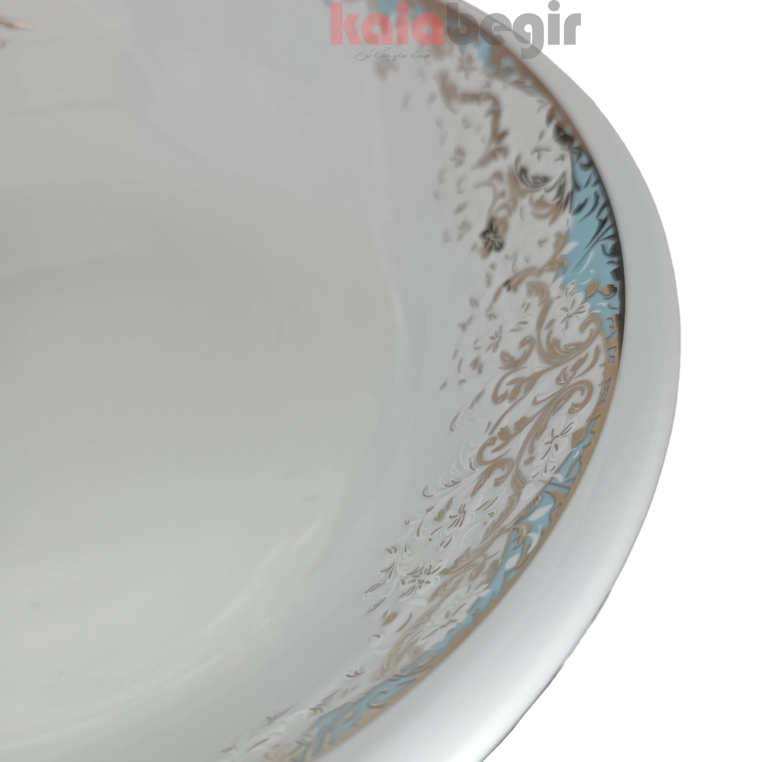 کاسه سالاد 23 چینی توس طرح داستر فیروزه ای — تصویر ۳