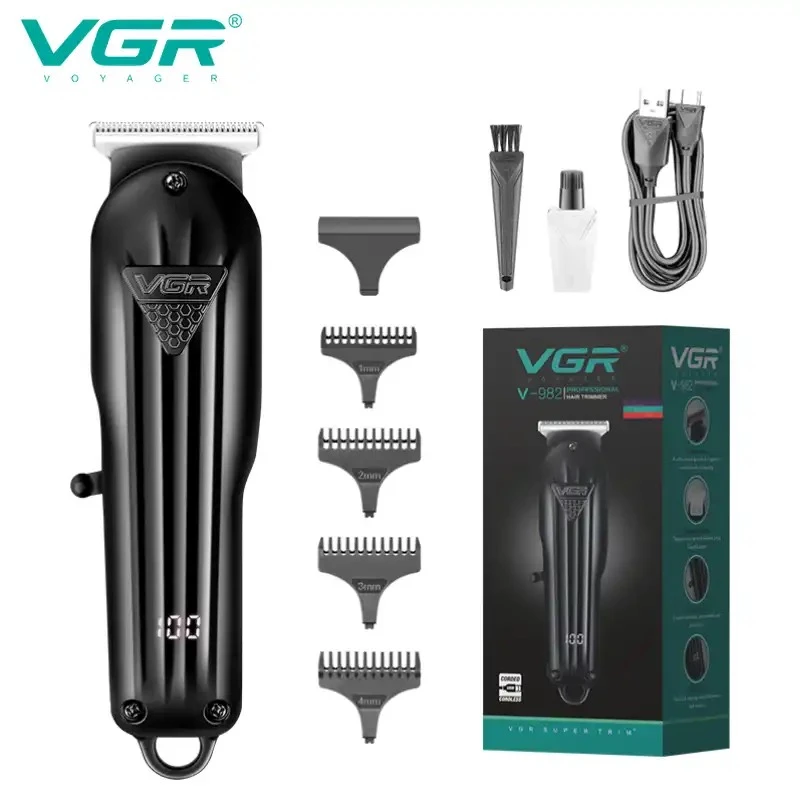 ماشین اصلاح موی سر و صورت وی جی ار مدل V-982 — تصویر ۸