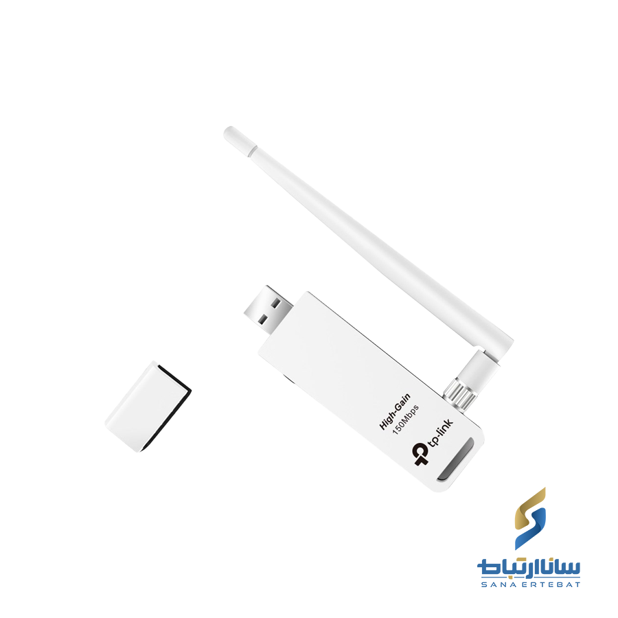 کارت شبکه USB و بی‌سیم تی پی-لینک مدل TL-WN722N — تصویر ۸