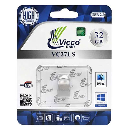 فلش مموری ویکومن مدل VC271 ظرفیت 32 گیگابایت — تصویر ۳