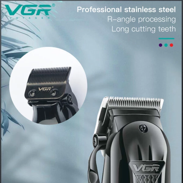 ماشین اصلاح موی سر و صورت وی جی ار مدل V-282 — تصویر ۶
