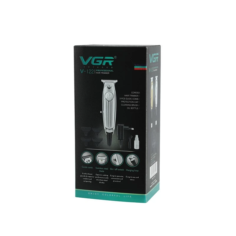 ماشین اصلاح موی سر و صورت وی جی ار مدل V-122 — تصویر ۷