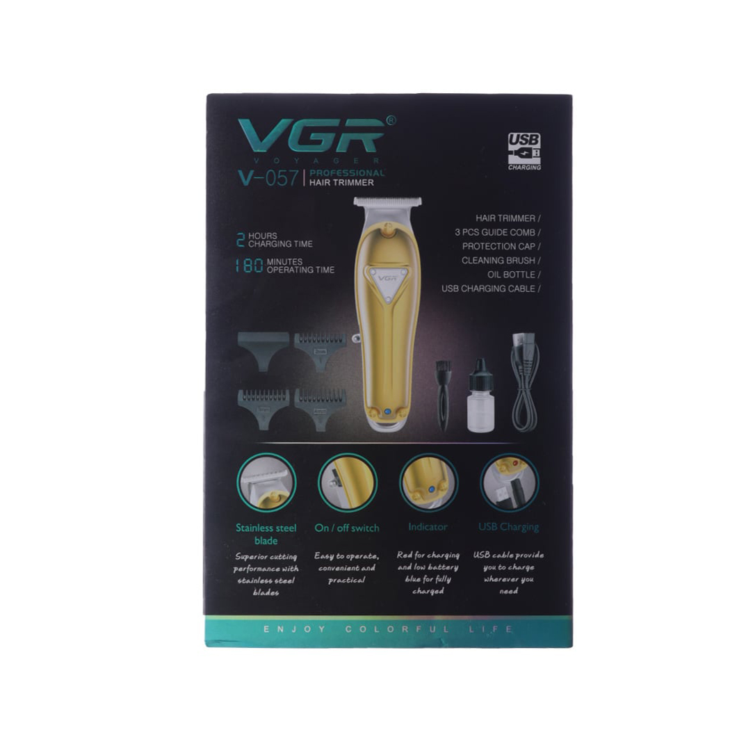 ماشین اصلاح موی سر و صورت وی جی ار مدل V-057 — تصویر ۷