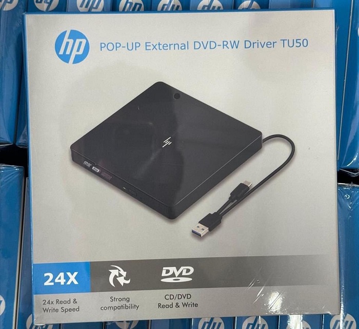 دی وی دی رایتر اچ پی مدل HP External DVD-WR TU50