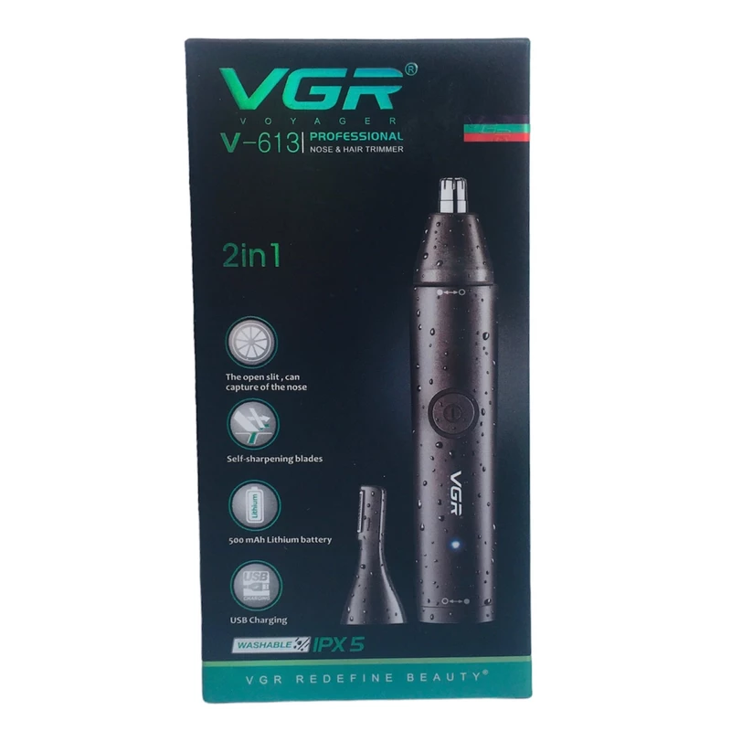 موزن بینی و گوش و ابرو وی جی ار مدل V613 — تصویر ۶