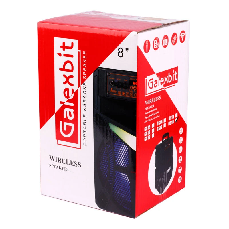 اسپیکر قابل حمل گلکسبیت مدل GS16 — تصویر ۵