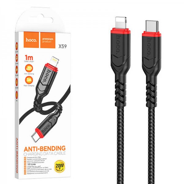 کابل شارژ TYPE C TO Lightning هوکو مدل X59 — تصویر ۷