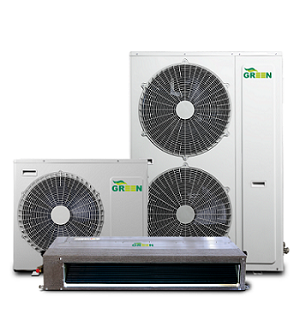 داکت اسپلیت 18000 گرین مدل ON/OFF-T3 حاره‌ای