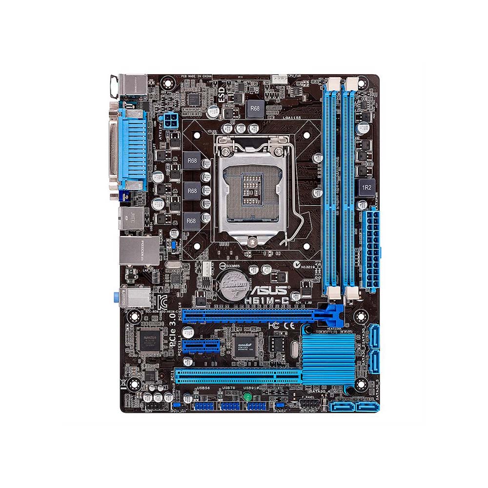 مادربرد ASUS H61M-C – استوک