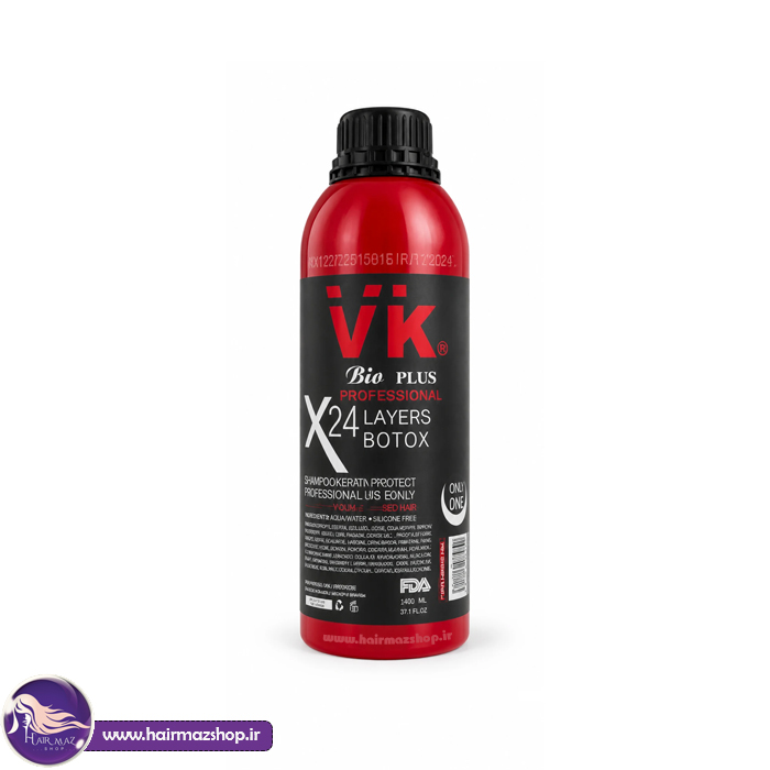 بوتاکس مو 24 لایه VK حجم 1400 میل — تصویر ۲