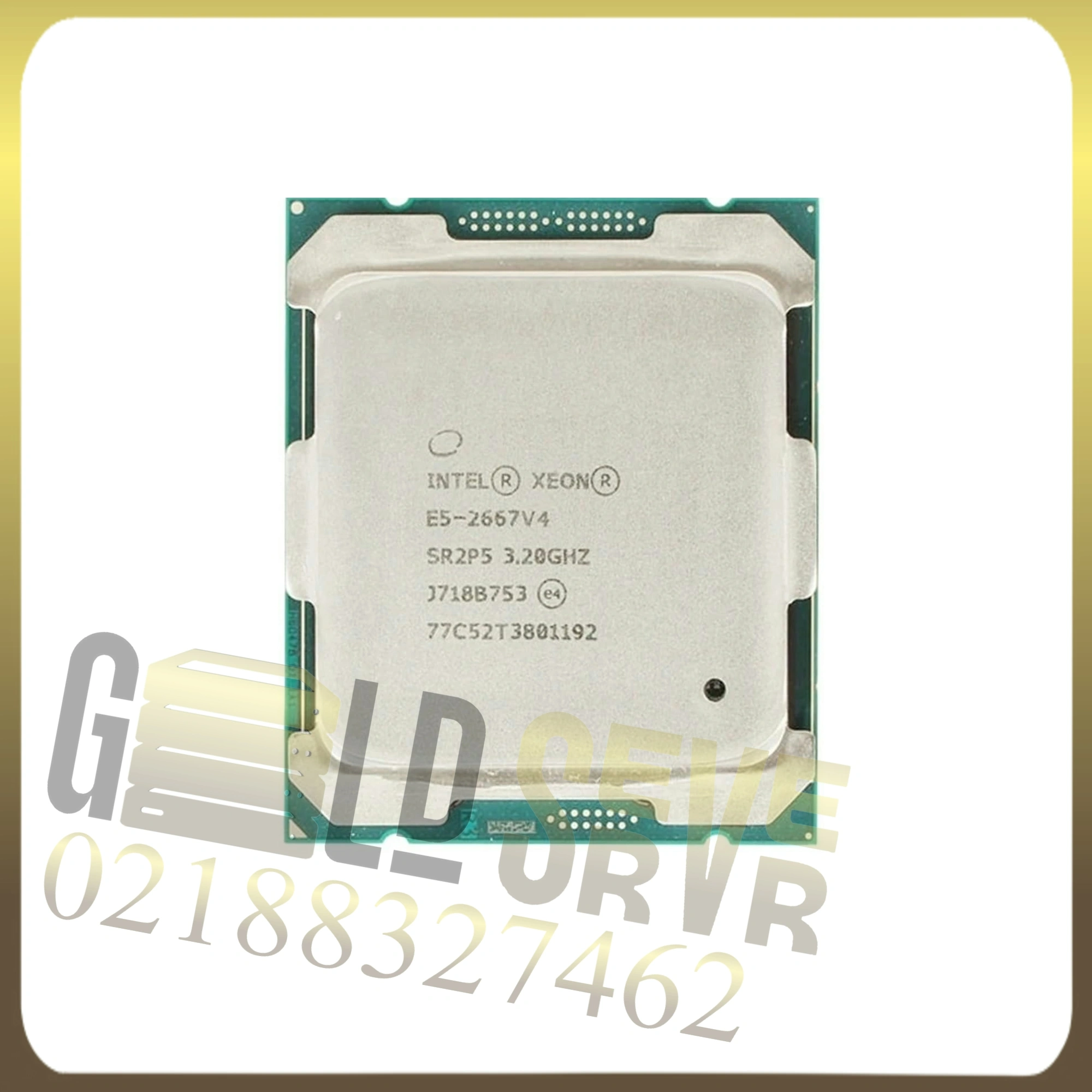 پردازنده سرور اچ پیhp intel xeon e5-2667 v4