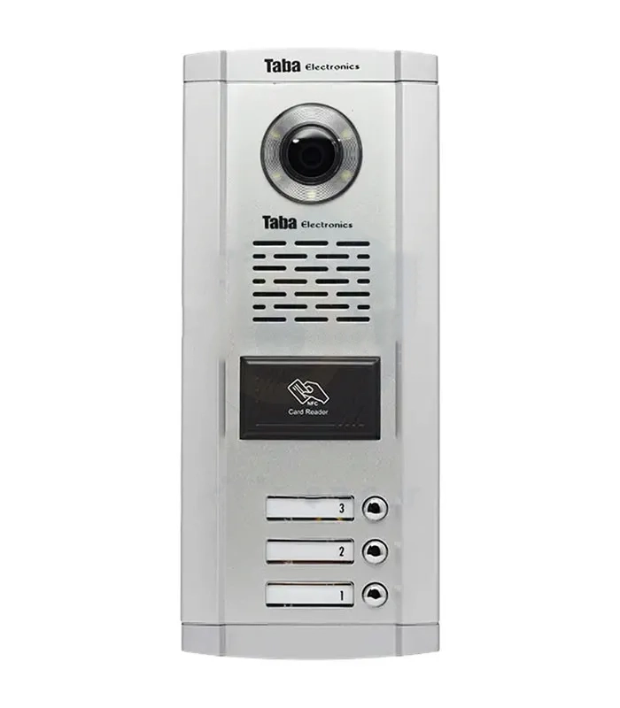 پنل آیفون تصویری 3 واحدی سهند کارتخوان تابا TVD-1860 — تصویر ۲