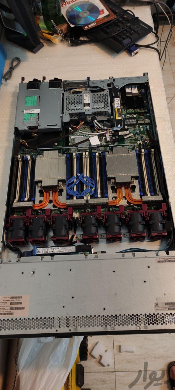 سرور HP G9 DL360 4LFF+4SSD — تصویر ۴