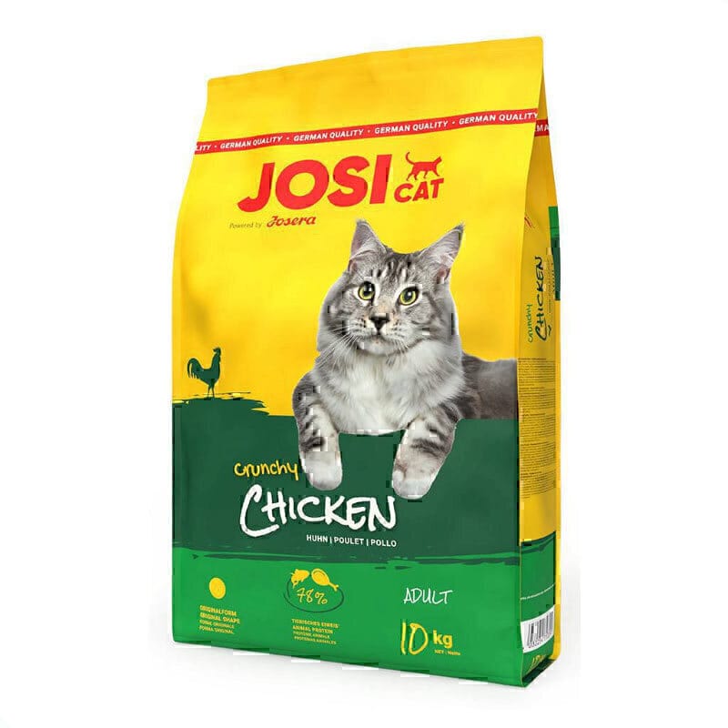 غذای خشک گربه جوسی کت جوسرا با طعم گوشت مرغ Josi Cat Crunchy Chicken وزن 1.9 کیلوگرم