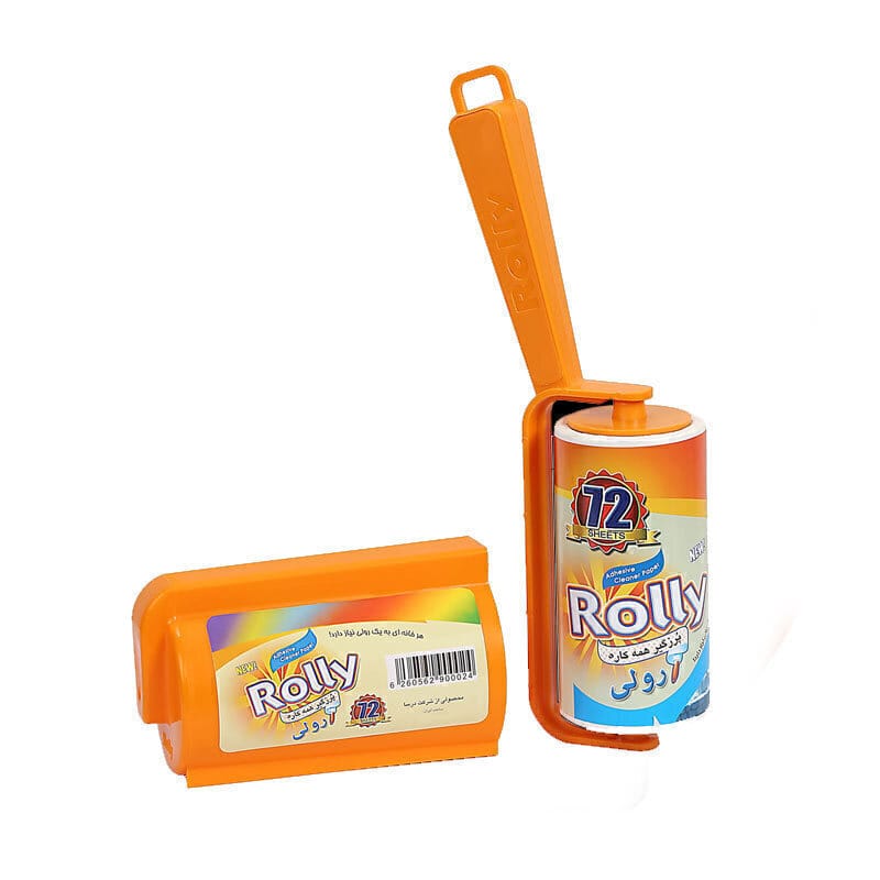 پرزگیر رولی چسبی مدل فانتزی درپوش دار قابدار ROLLY — تصویر ۵
