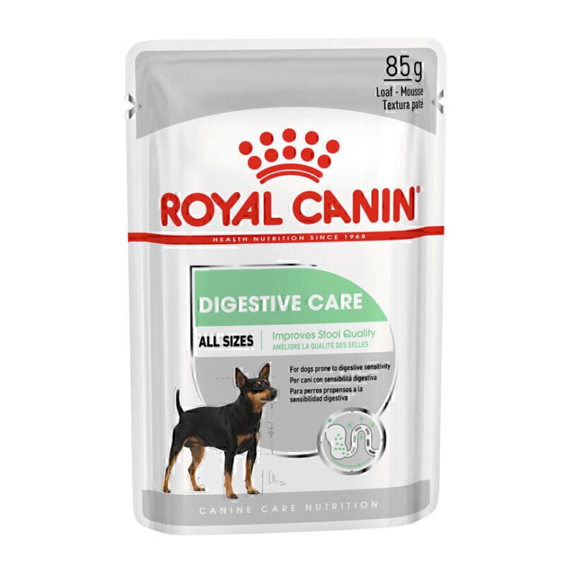 پوچ سگ دایجستیو رویال کنین Royal Canin Digestive Care All Sizes وزن 85 گرم