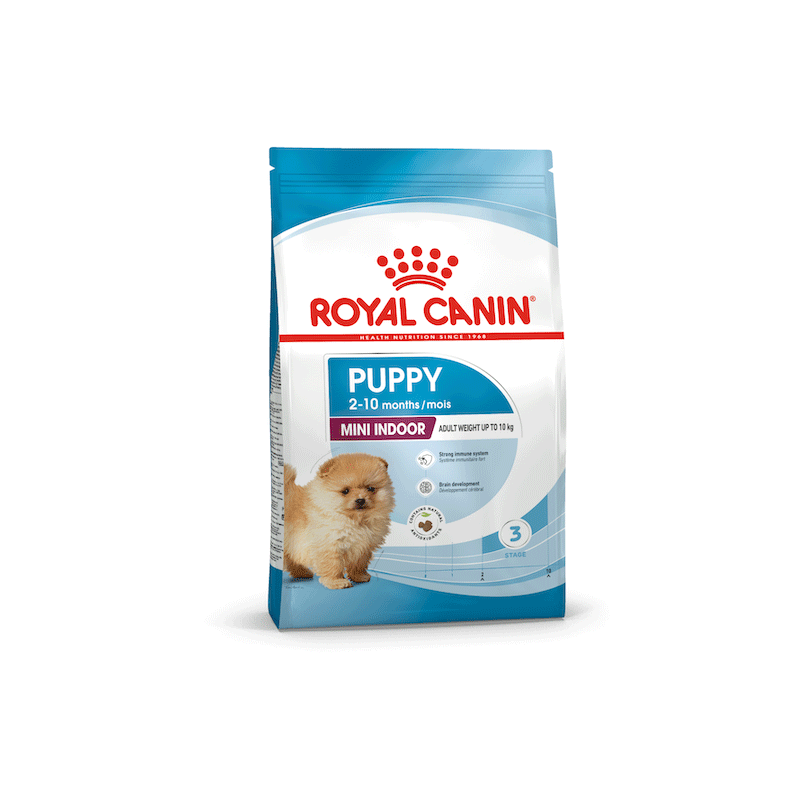 غذای خشک توله سگ نژاد کوچک رویال کنین Royal Canin Mini Indoor Puppy وزن 1.5 کیلوگرم — تصویر ۲
