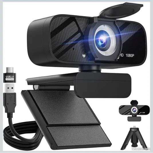 دوربین وبکم کامپیوتر HD 1080p مجهز به فوکوس خودکار — تصویر ۲