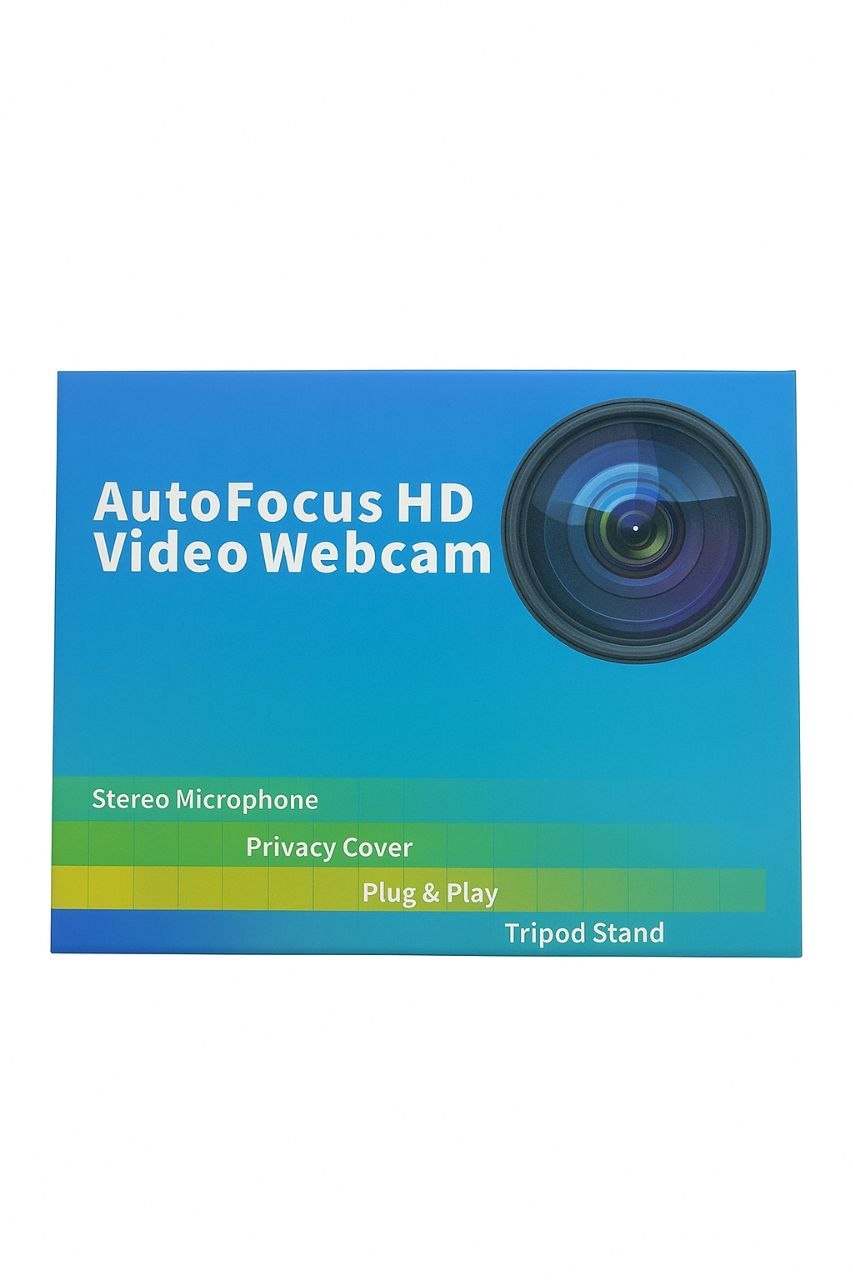 دوربین وبکم کامپیوتر HD 1080p مجهز به فوکوس خودکار — تصویر ۴
