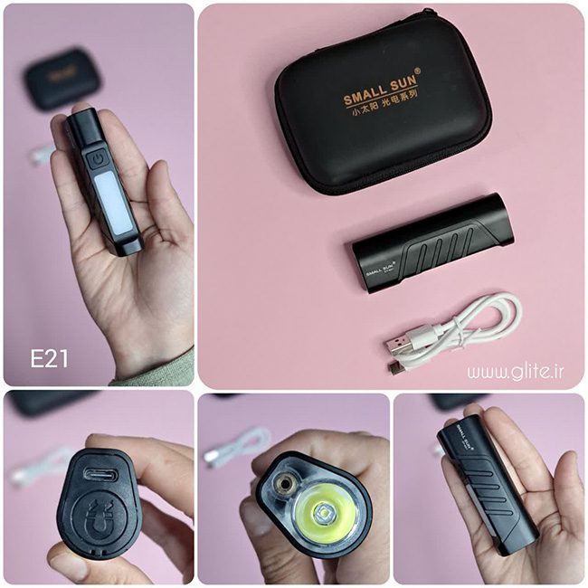 چراغ قوه اسمال سان مدل ZY-E21 — تصویر ۳