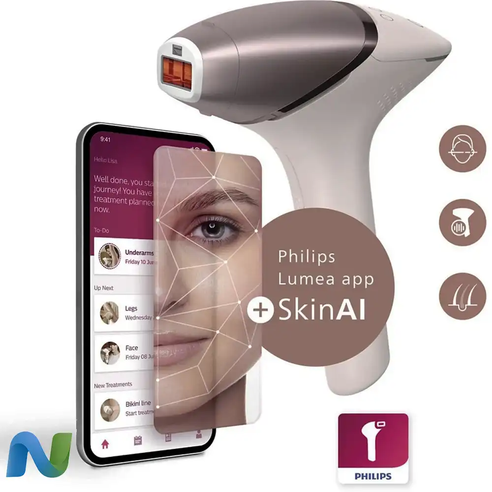 لیزر موهای زائد خانگی فیلیپس مدل Lumea IPL 9900 — تصویر ۶