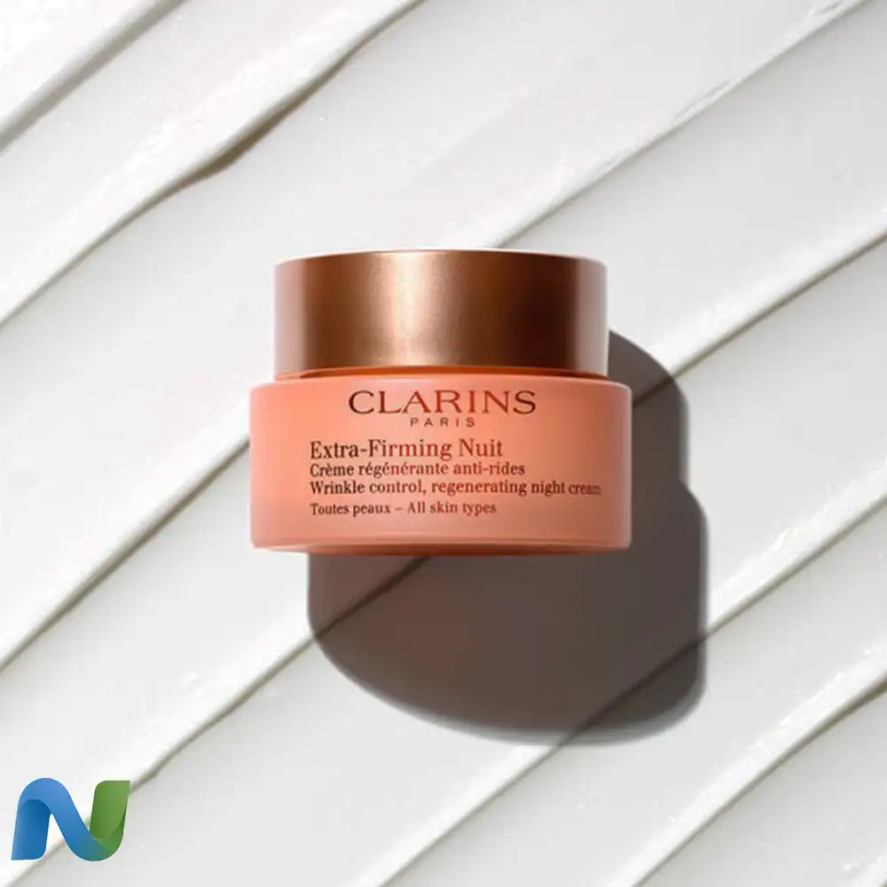 کرم شب ضد چروک اکسترا فرمینگ کلارنس CLARINS جوانسازی، سفت‌کنندگی، بازسازی — تصویر ۴