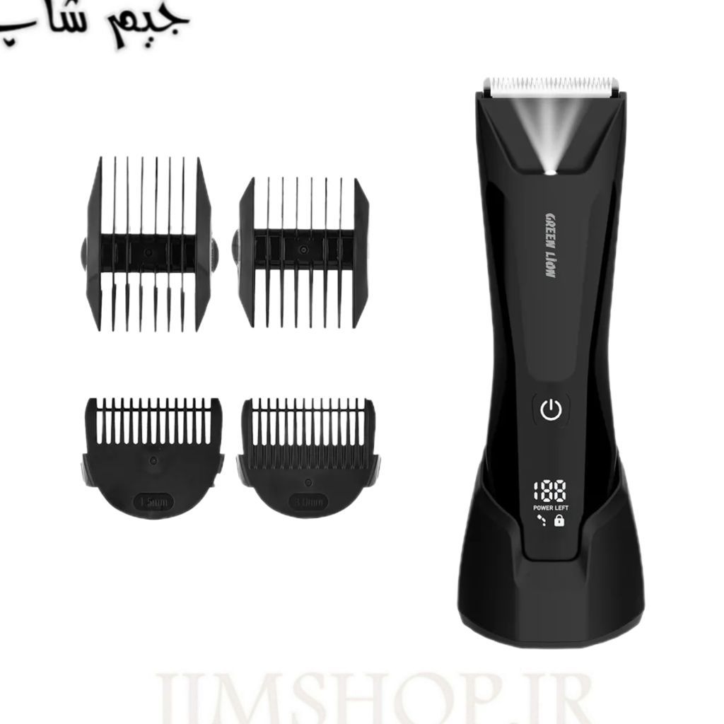 ماشین اصلاح گرین لاین مدل Sensitive Pro Body Trimmer gl-tm21 با تکنولوژی برش مستقیم و ضد آبIPX7 ضد زنگ