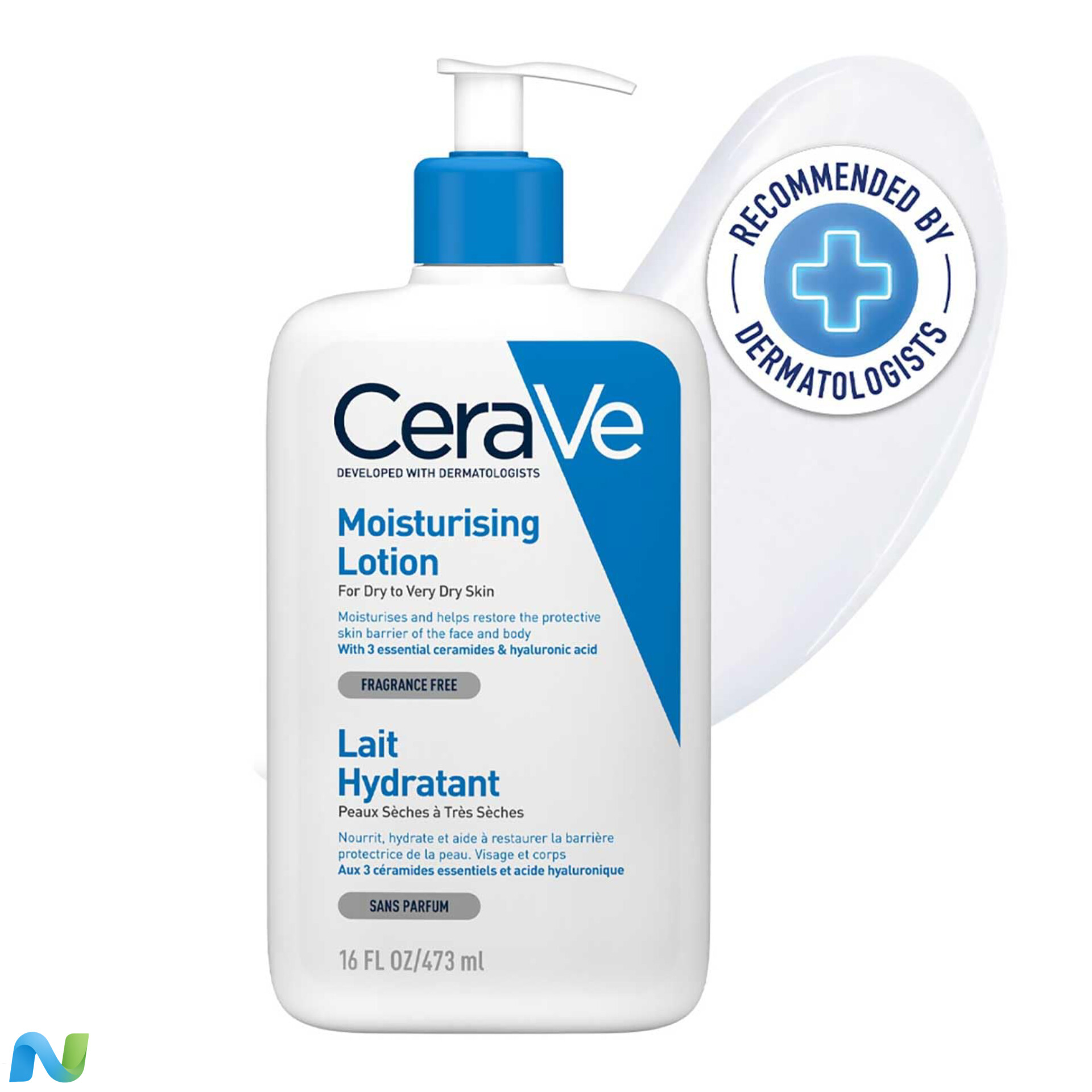 لوسیون مرطوب کننده سراوی(CeraVe) مخصوص‌ پوست خشک — تصویر ۳