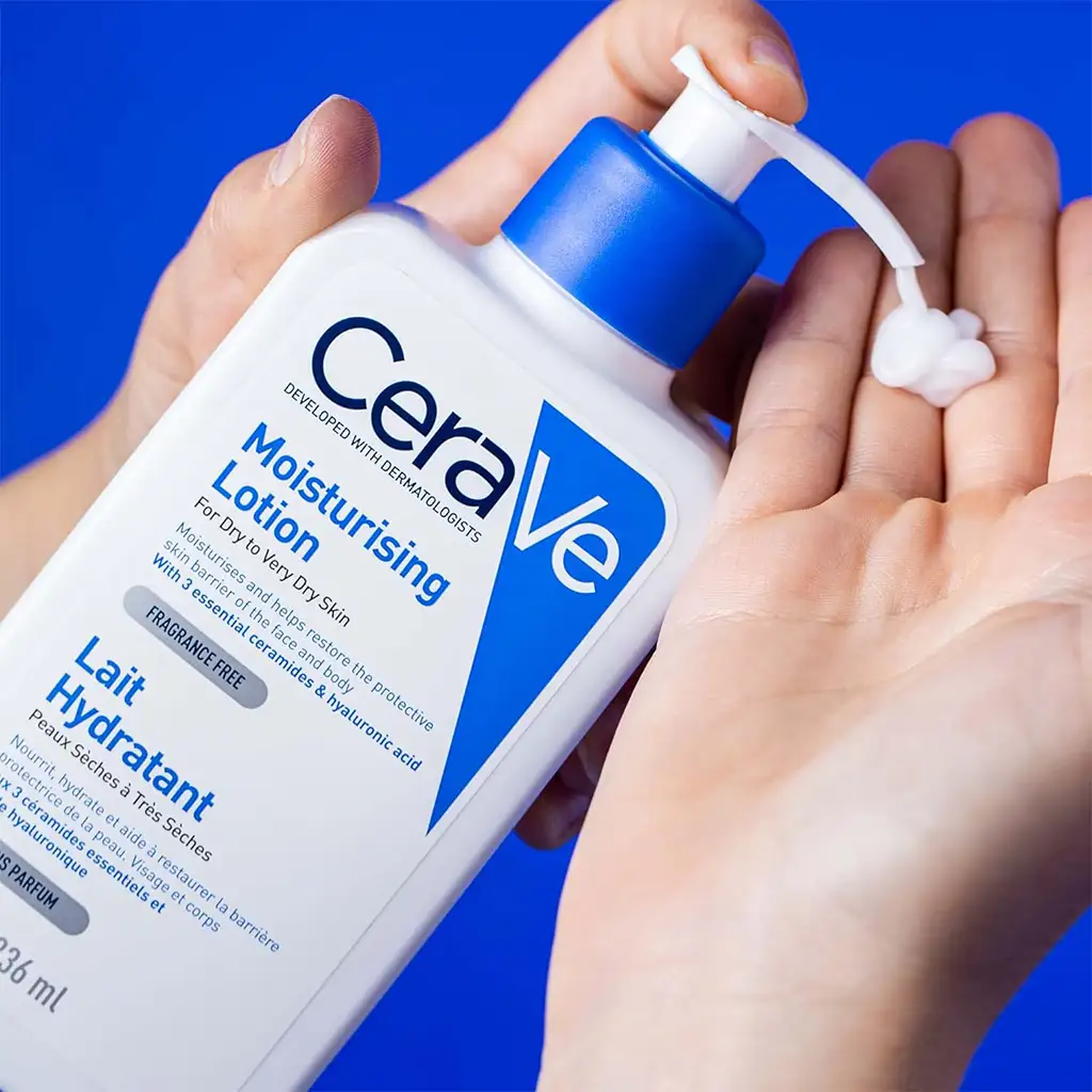 لوسیون مرطوب کننده سراوی(CeraVe) مخصوص‌ پوست خشک — تصویر ۵