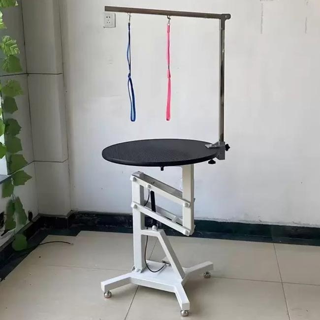 میز گرومینگ مدل دایره جک پدال — تصویر ۲