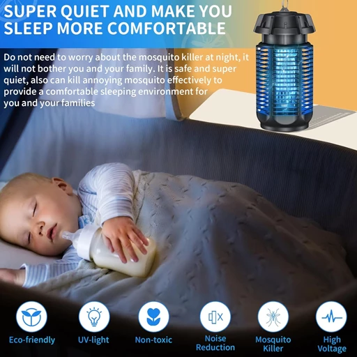 لامپ پشه کش برقی Oziral Fly Zapper 20W — تصویر ۵