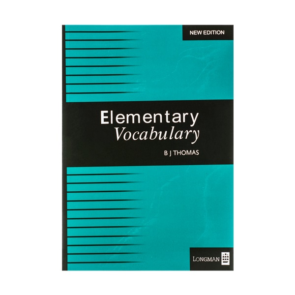 کتاب Elementary Vocabulary Bj thomas المنتری وکبیولری بی جی توماس
