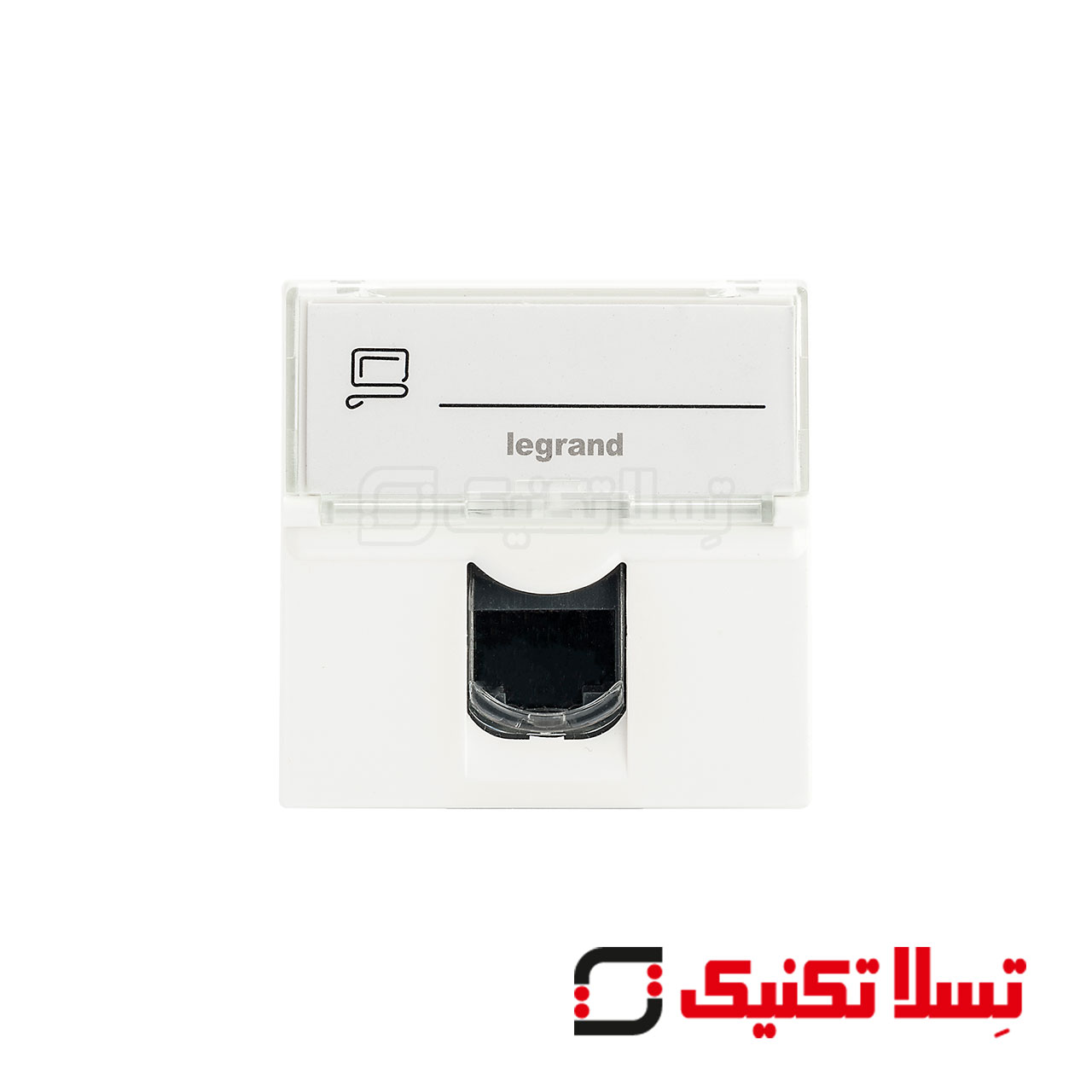 کیستون شبکه لگراند CAT6 FTP دو ماژول پهن